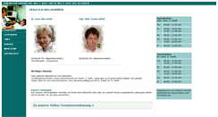Desktop Screenshot of praxis-heidt.de